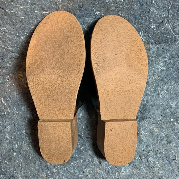 Rachel Comey Black Patent Leather Sandal Clogs - Picture 6 of 6